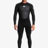 Mens Quiksilver Wetsuits | 5/4/3Mm Prologue Back Zip Wetsuit Black