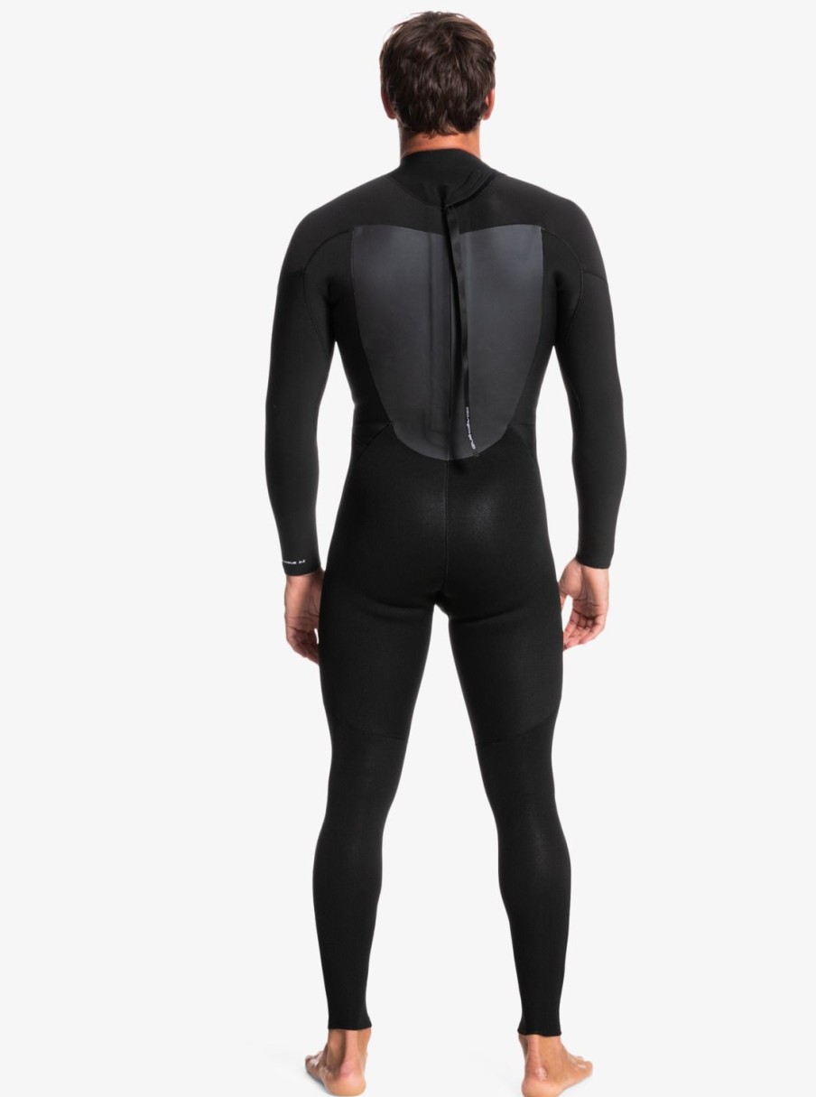 Mens Quiksilver Wetsuits | 5/4/3Mm Prologue Back Zip Wetsuit Black