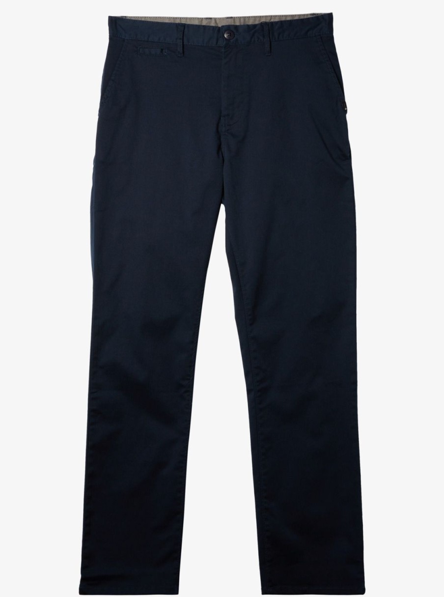 Mens Quiksilver Pants | Everyday Union Chinos Navy Blazer