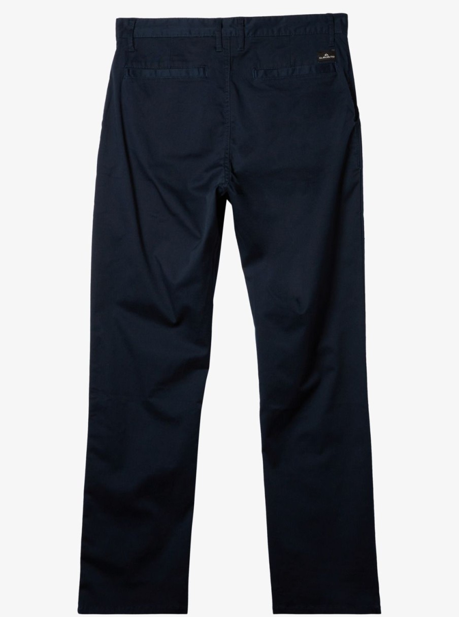 Mens Quiksilver Pants | Everyday Union Chinos Navy Blazer