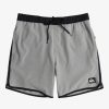 Mens Quiksilver Boardshorts | Omni Scallop 17" Amphibian Boardshorts Sleet