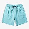 Mens Quiksilver Boardshorts | Ocean Elastic Waist 18" Amphibian Shorts Angel Blue