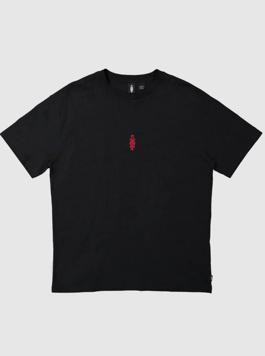 Mens Quiksilver Tees | Mercury T-Shirt Black