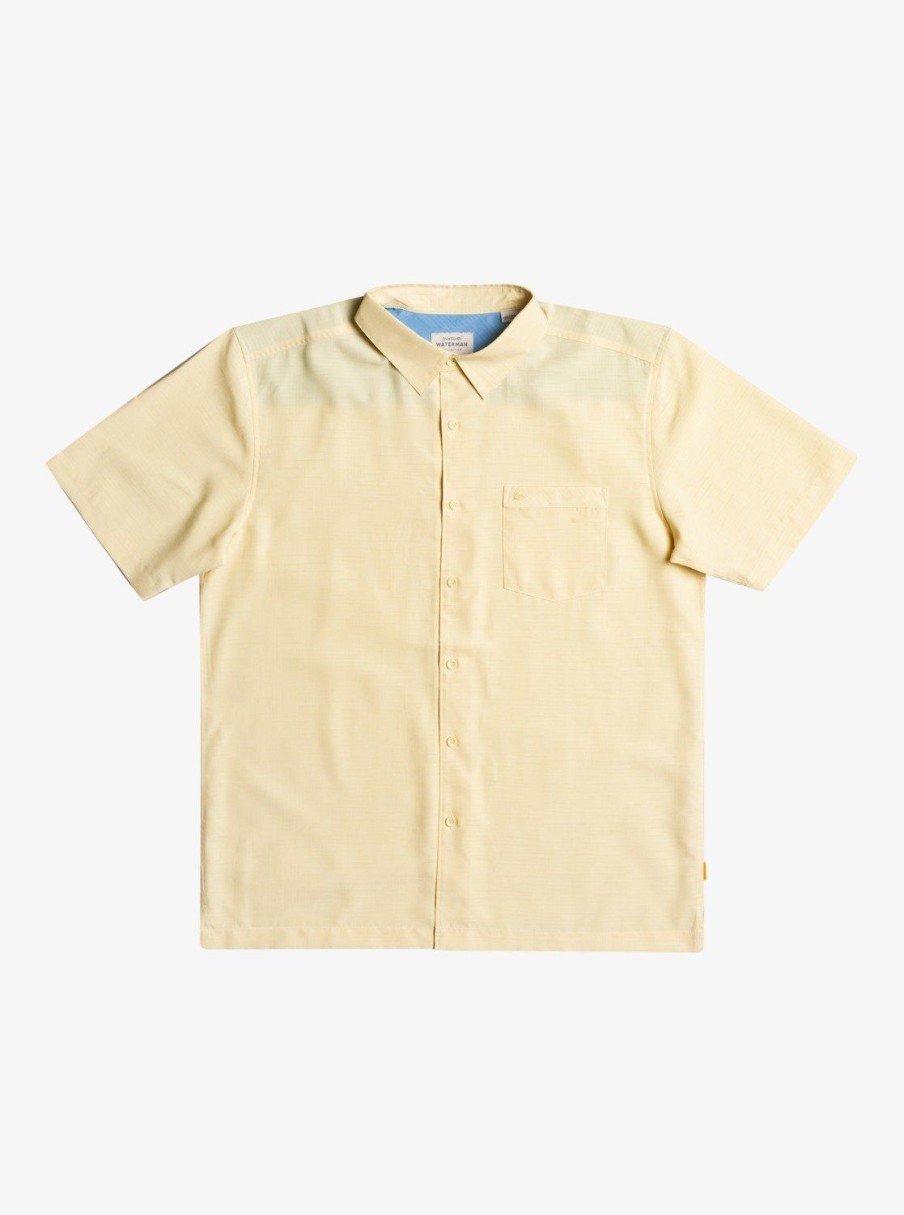 Waterman Quiksilver | Waterman Centinela Premium Anti-Wrinkle Shirt Double Cream Centinella