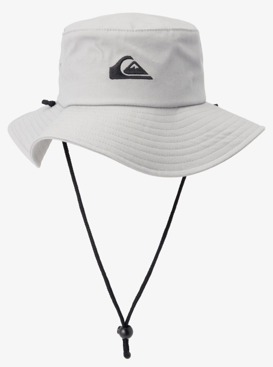 Mens Quiksilver Hats | Bushmaster Safari Boonie Hat Sleet