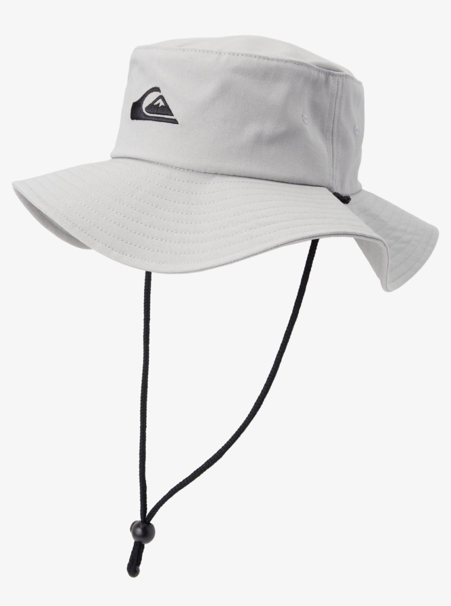 Mens Quiksilver Hats | Bushmaster Safari Boonie Hat Sleet