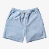 Mens Quiksilver Shorts & Amphibians | Taxer Cord Shorts Celestial Blue