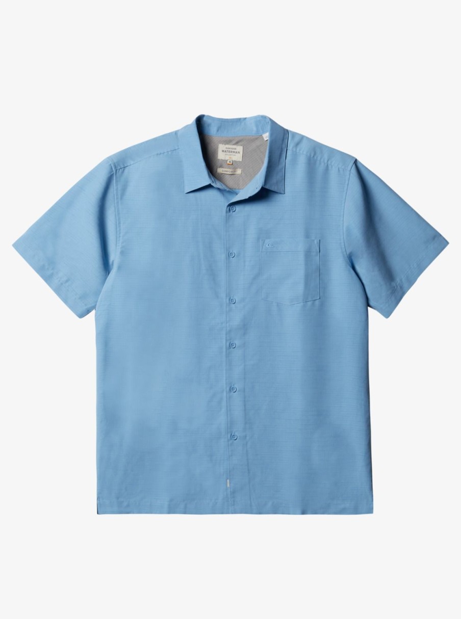 Waterman Quiksilver | Waterman Centinela Premium Anti-Wrinkle Shirt Dusk Blue Centinella