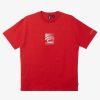 Mens Quiksilver Tees | Cyber Tech Short Sleeve Stn T-Shirt Samba