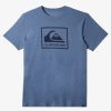 Mens Quiksilver Tees | Casual Encounter T-Shirt Bering Sea Heather