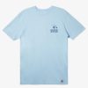 Mens Quiksilver Tees | Hi Natural Resources T-Shirt Clear Sky