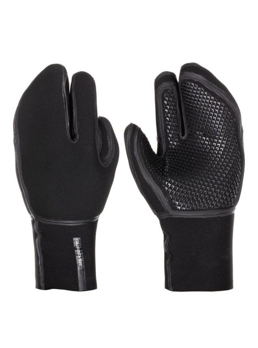 Mens Quiksilver Wetsuits | 5 Marathon Sessions Wetsuit Mittens Black