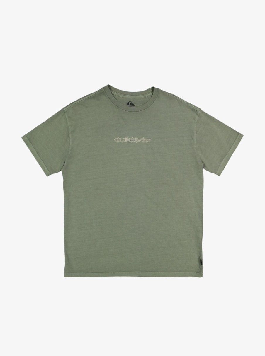 Mens Quiksilver Tees | Mikey T-Shirt Laurel Wreath