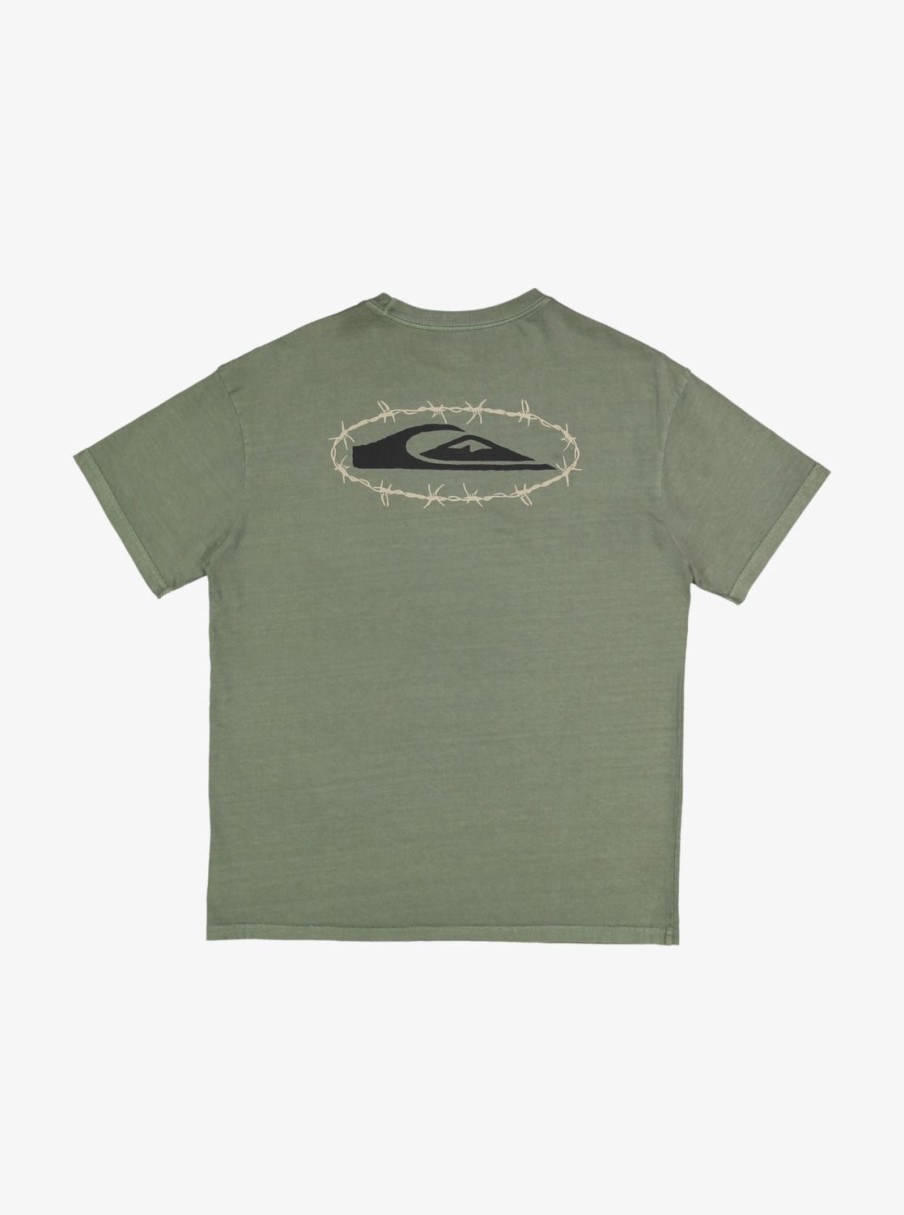 Mens Quiksilver Tees | Mikey T-Shirt Laurel Wreath