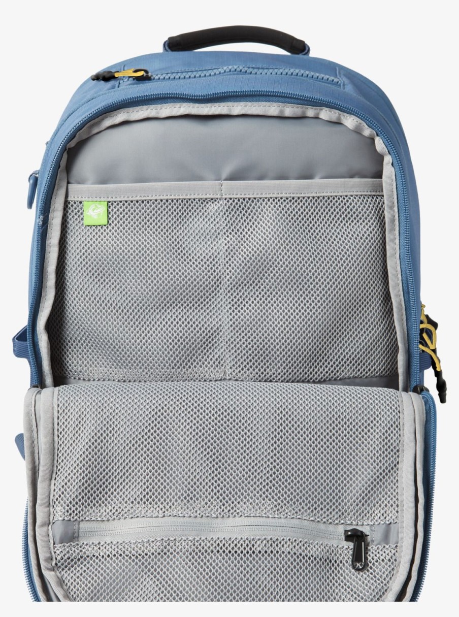 Mens Quiksilver Backpacks & Bags | Freeday 28L Large Technical Backpack Bering Sea