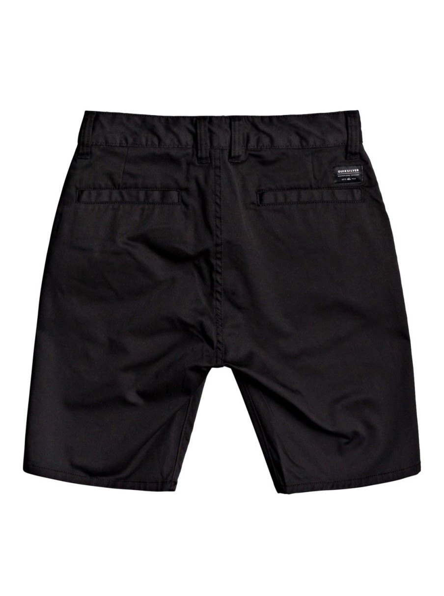 Boys Quiksilver Shorts | Boy'S 8-16 New Everyday Union Stretch Chino Shorts Black