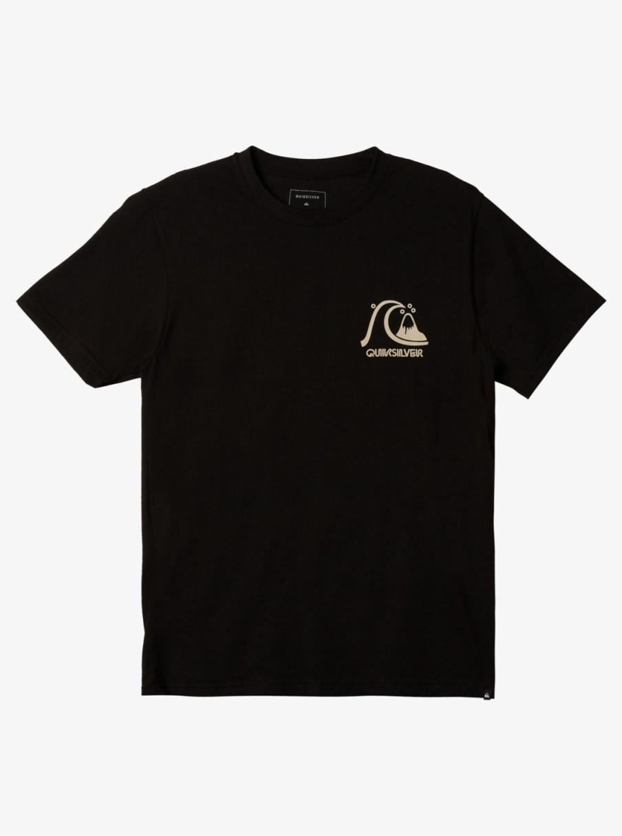 Mens Quiksilver Tees | The Original T-Shirt Black