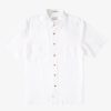 Waterman Quiksilver | Waterman Tahiti Palms Premium Anti-Wrinkle Shirt White