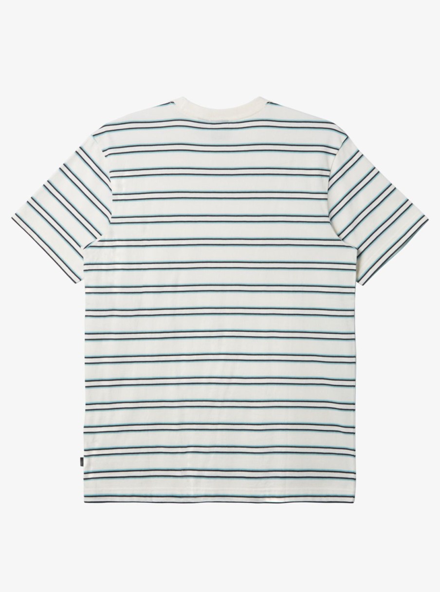 Mens Quiksilver Shirts & Polos | Cruiser Pocket Tee Knit Snow White Cruiser Pkt Tee