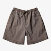 Mens Quiksilver Shorts & Amphibians | Taxer Elastic Waist Shorts Chocolate Chip