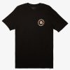 Mens Quiksilver Tees | Fl Flag Days T-Shirt Black