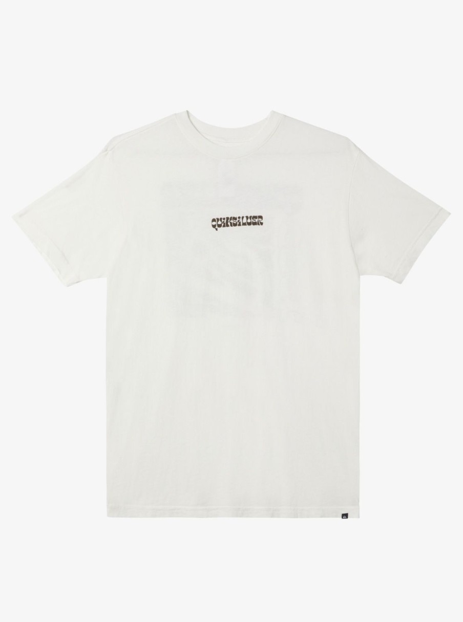 Mens Quiksilver Tees | Enjoy The Ride Mtz T-Shirt Gardenia