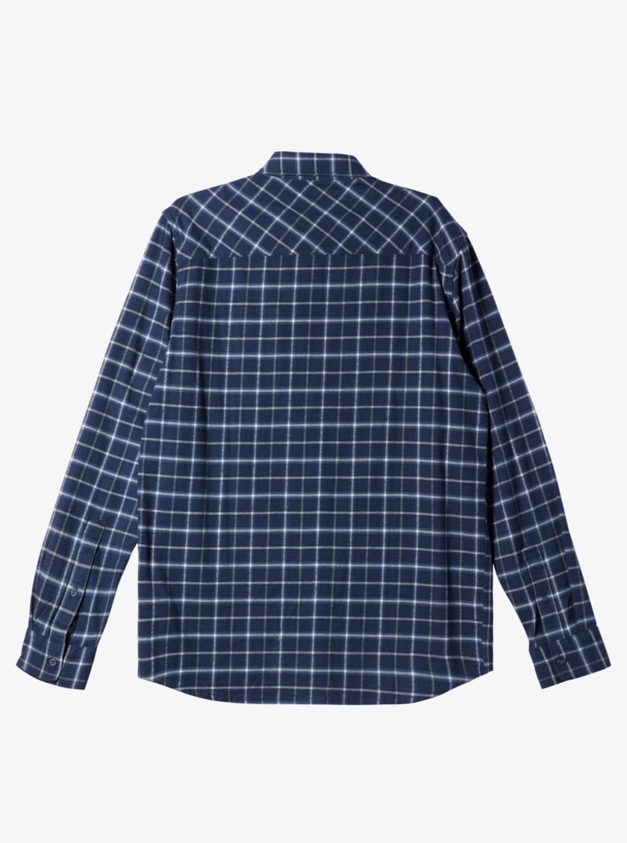 Mens Quiksilver Shirts & Polos | Dulsie Long Sleeve Shirt Naval Academy Dulsie