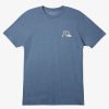 Mens Quiksilver Tees | Valley Of Dreams T-Shirt Bering Sea Heather