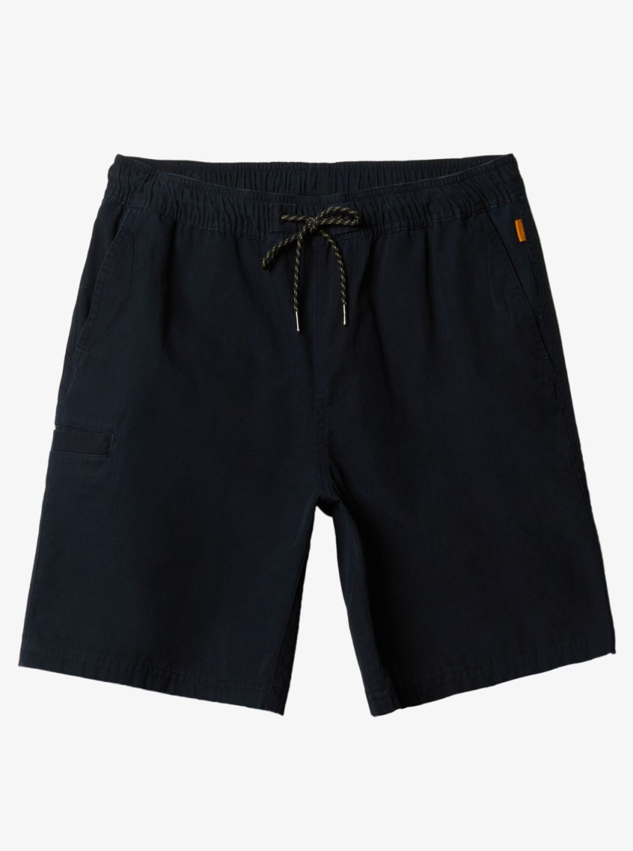 Waterman Quiksilver | Waterman Last Light Elastic Waist 19" Shorts Black