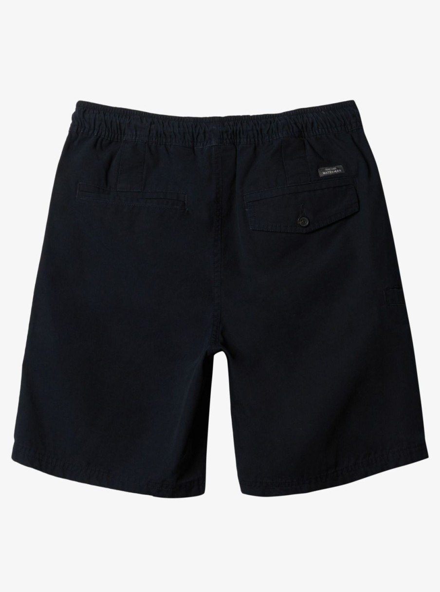 Waterman Quiksilver | Waterman Last Light Elastic Waist 19" Shorts Black