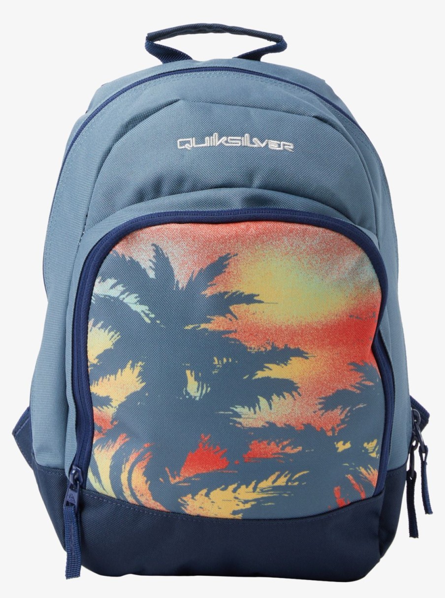 Boys Quiksilver Backpacks & Bags | Boy'S 2-7 Chomping 12 L Backpack Bering Sea