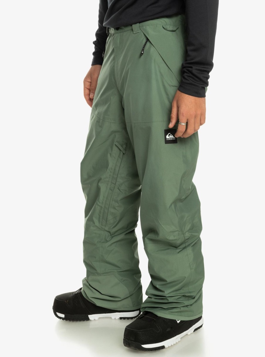 Mens Quiksilver Snow Pants | Mission Shell Pro Gore-Tex® Snow Pants Laurel Wreath