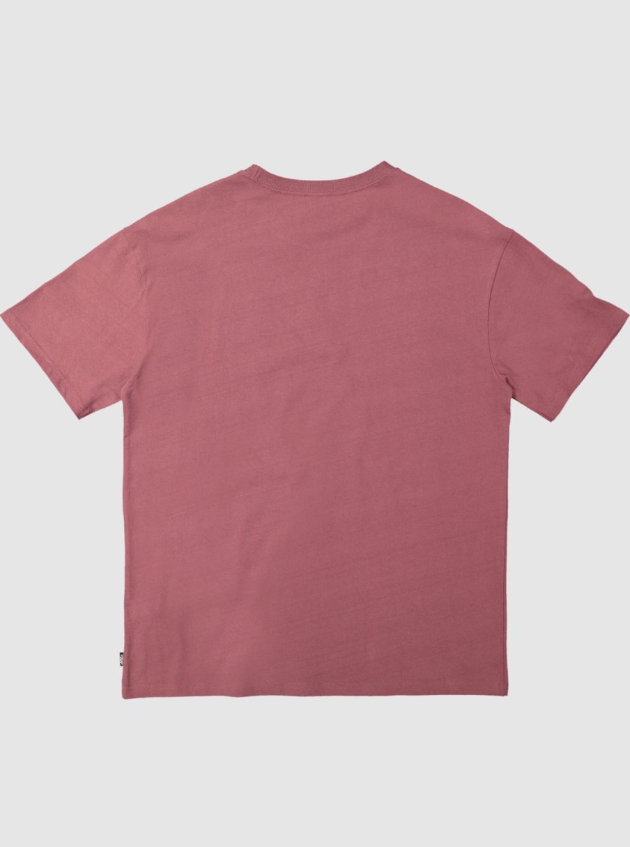 Mens Quiksilver Tees | Mercury T-Shirt Crushed Berry