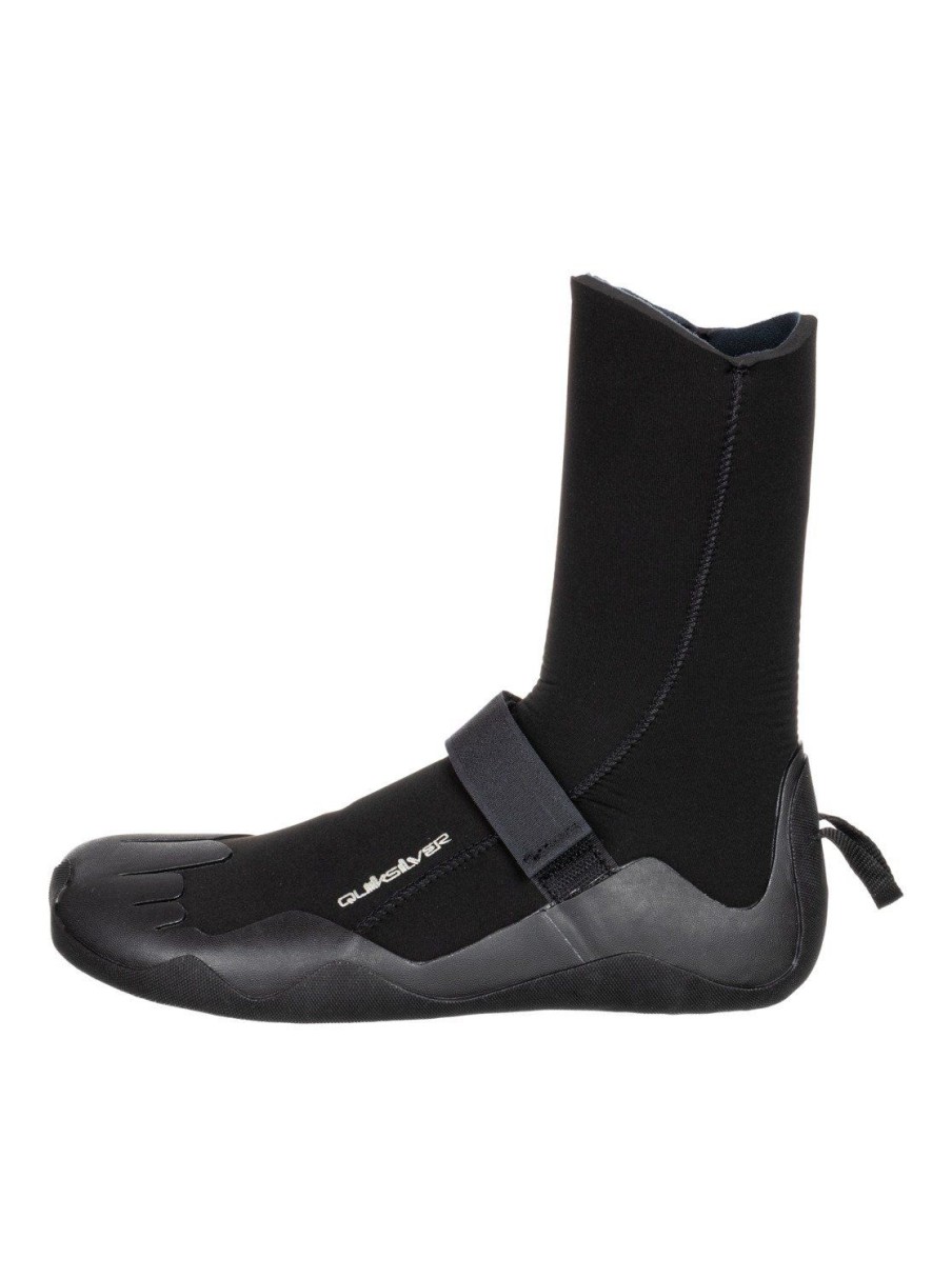 Mens Quiksilver Wetsuits | 7Mm Everyday Sessions Wetsuit Boots Black