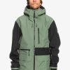 Mens Quiksilver Snow Jackets | Highline Pro Sammy Carlson 3L Gore-Tex® Technical Snow Jacket Laurel Wreath