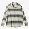 Waterman Quiksilver | Waterman Lowest Tide Flannel Long Sleeve Shirt Dusk Blue Lowest Tide