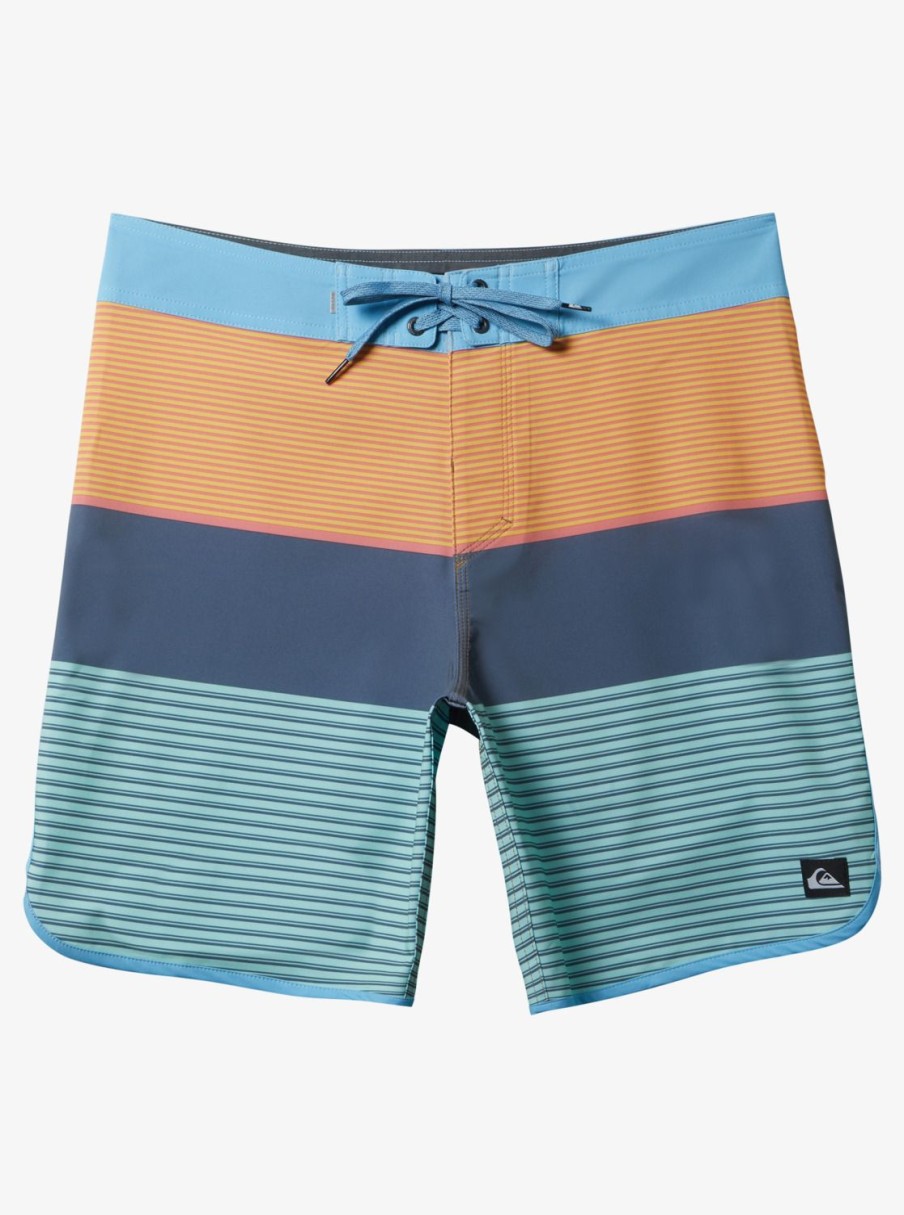 Mens Quiksilver Boardshorts | Surfsilk Tijuana 19" Boardshorts Pastel Turquoise