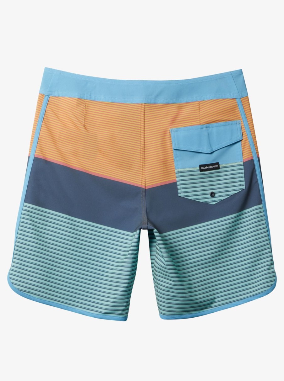 Mens Quiksilver Boardshorts | Surfsilk Tijuana 19" Boardshorts Pastel Turquoise