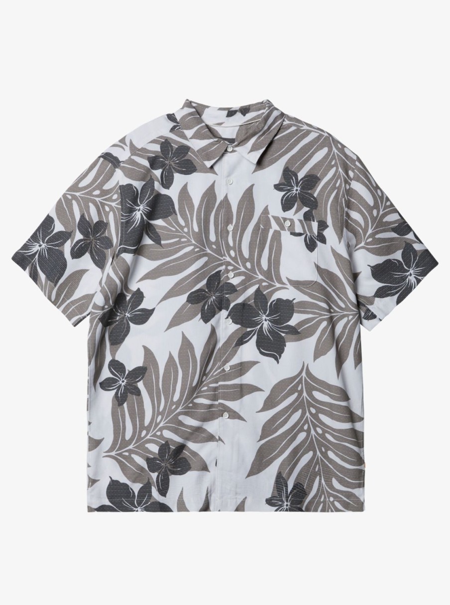 Waterman Quiksilver | Waterman Shonan Short Sleeve Shirt White/Black