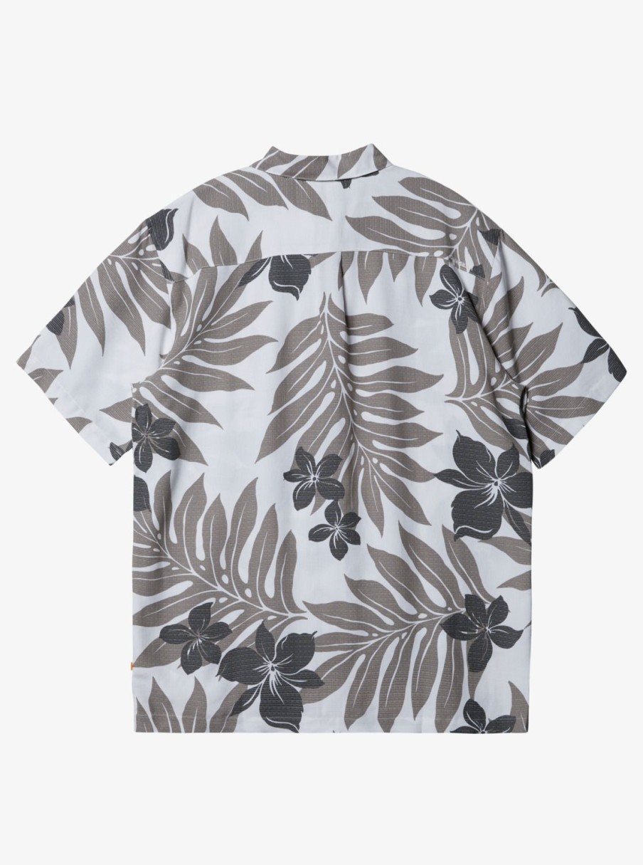 Waterman Quiksilver | Waterman Shonan Short Sleeve Shirt White/Black