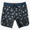 Mens Quiksilver Boardshorts | Highline Scallop 19" Boardshorts Midnight Navy