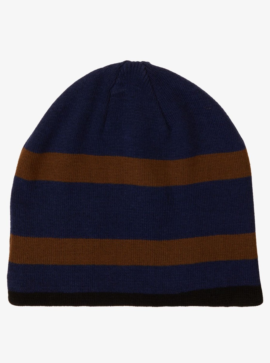 Mens Quiksilver Accessories | Quiksilver X Saturdays Nyc Beanie Navy Blazer