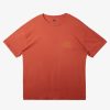 Mens Quiksilver Tees | Natural Vibe T-Shirt Baked Clay