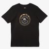 Mens Quiksilver Tees | Insta Fill T-Shirt Black