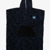 Mens Quiksilver Towels | Hoody Towel Beach Towel Future Hippy Midnight Navy