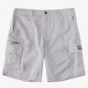 Waterman Quiksilver | Waterman Maldive Atoll Cargo 20" Shorts Sharkskin