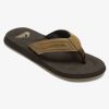 Mens Quiksilver Sandals | Monkey Wrench Core Sandals Tan 1