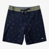 Mens Quiksilver Boardshorts | Surfsilk 69 18" Boardshorts Black