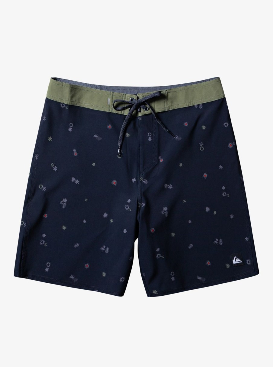 Mens Quiksilver Boardshorts | Surfsilk 69 18" Boardshorts Black