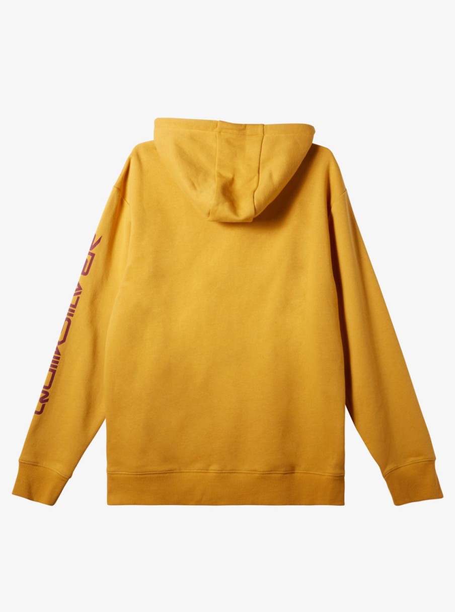 Mens Quiksilver Sweatshirts & Hoodies | Omni Logo Hoodie Mustard